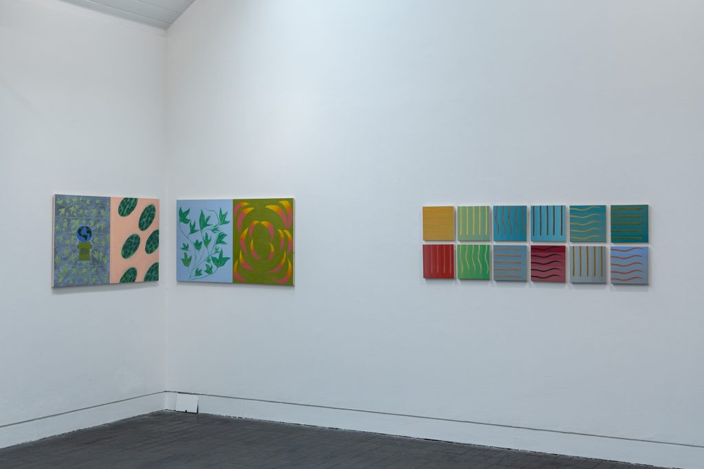 Francesca Blomfield, Jerwood Painting Fellowships 2016 installation view at Jerwood Space. Photo © Hydar Dewachi