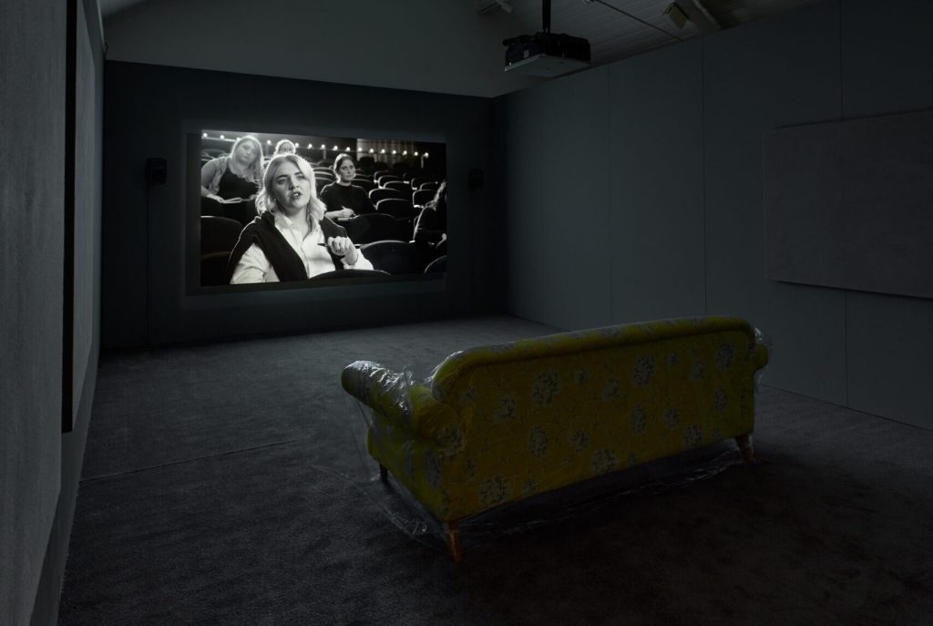 Guy Oliver, You Know Nothing of My Work, 2020. Commissioned for Jerwood/FVU Awards 2020: Hindsight. Installation view at Jerwood Space. Photo: Anna Arca