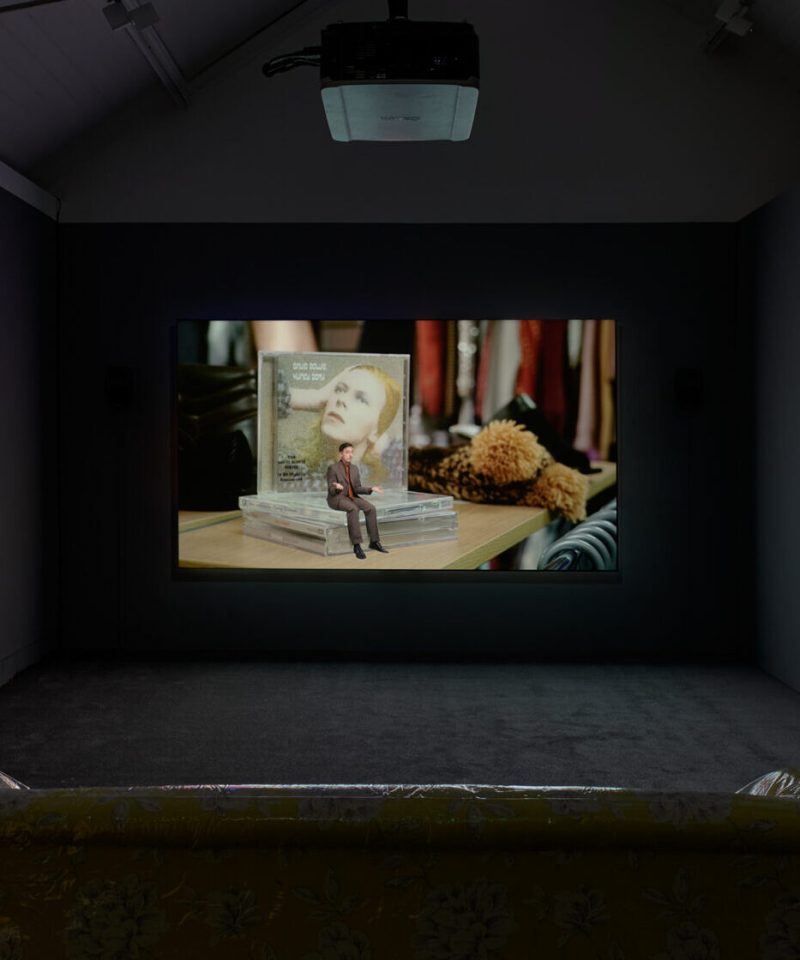 Guy Oliver, You Know Nothing of My Work, 2020. Commissioned for Jerwood/FVU Awards 2020: Hindsight. Installation view at Jerwood Space. Photo: Anna Arca