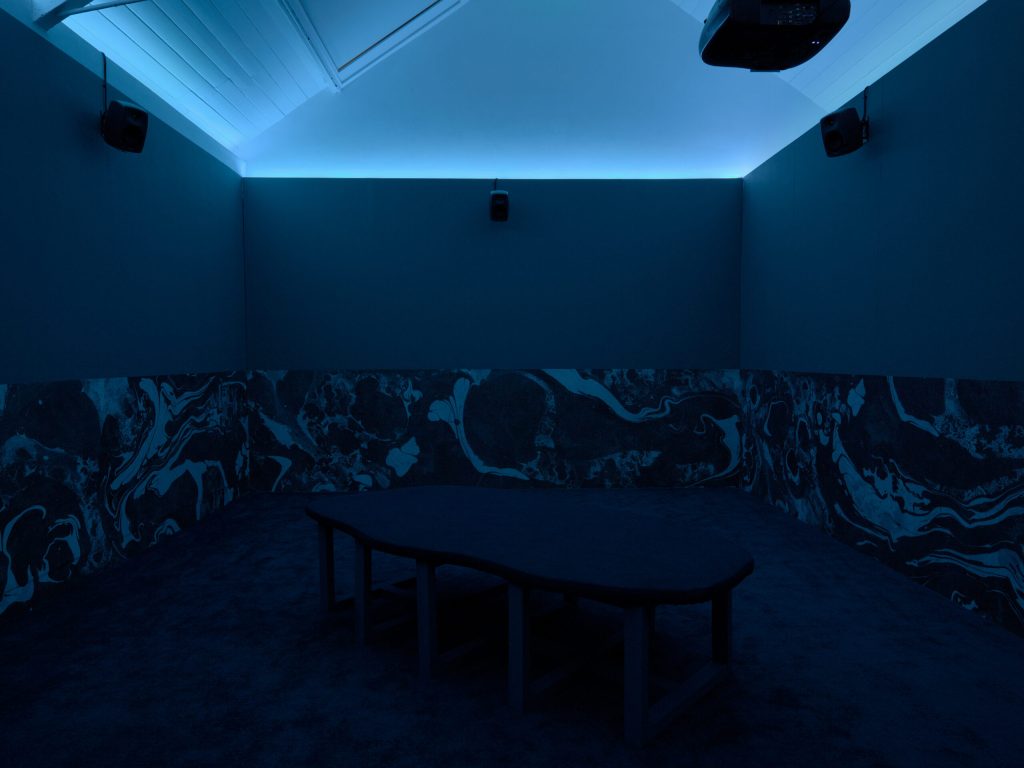 Freya Dooley, Temporary Commons, 2021. Installation at Jerwood Arts. Photo: Anna Arca.