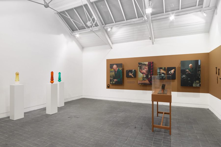 Jerwood Art Fund Makers Open. Installation view at Jerwood Space. Photo: Anna Arca.